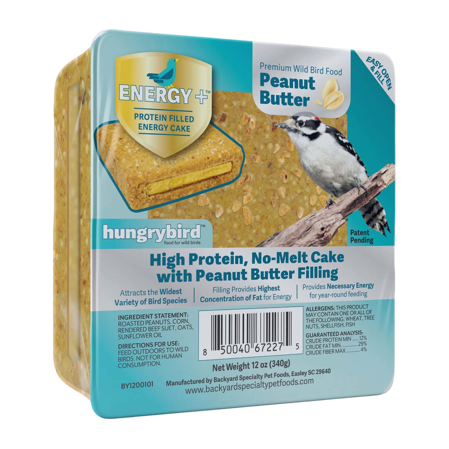 ENERGY+ Filled Suet Cake (Peanut Butter)